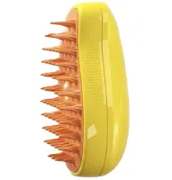 Электрическая паровая щетка Pet Brush SBC-1 для вычесывания шерсти кошек и собак, расческа распылитель с увлажнением для ухода за домашними животными