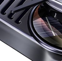 Автомобильный ароматизатор Вертолет на солнечной батарее Xiamen CSML 10мл, Освежитель воздуха в машину с вращающимися лопастями от солнца Черный