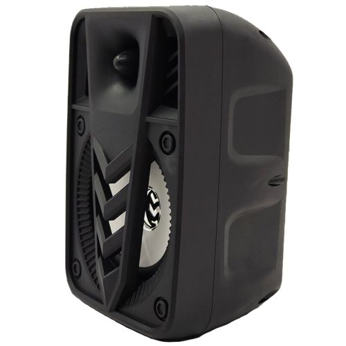 Портативная беспроводная колонка чемодан ESS-105 с Led подсветкой USB, SD, FM, AUX Bluetooth со светомузыкой аккумуляторная музыкальная, мини-чемодан