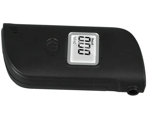 Кишеньковий алкотестер Breath Alcohol Tester MR689 з мундштуками і LCD дисплеєм, персональний алкометр дихання аналізатор спирту HA - 170 від батарейок