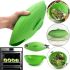 Силиконовая миска для выпечки Silicone Cooking Pocket 24.5*22 см миска-форма, конверт для запекания и готовки, круглая форма для кухни Зеленая
