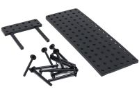 Розсувний кухонний тримач сушарка Drawer Organizer LY-308 для сушіння посуду і кришок на мийку, телескопічна підставка для тарілок MAG-743