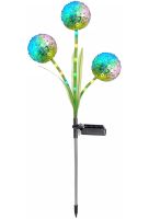 Садовий ДЕКОРАТИВНИЙ ЛІХТАР кульбаби LED Flower Solar Led Light 70 см водонепроникний вуличний rgb світильник на сонячній батареї для саду