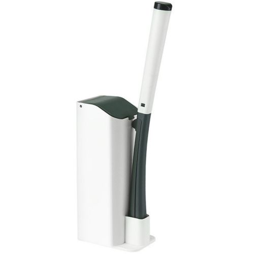 Універсальна щітка для прибирання туалету MTS clip type removable Toilet brush йоржик для унітазу, набір щіток зі змінними насадками і миючим засобом