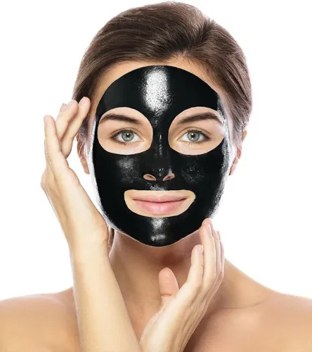 Черная маска для лица Dermacol Black Peel Off Mask в тюбике 120мл. против Угрей и Черных Точек