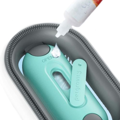 Універсальна щітка Pet Cleaning Hair LY-364 для сухого і вологого вичісування собак і котів, гребінець для грумінгу тварин з відсіком для води