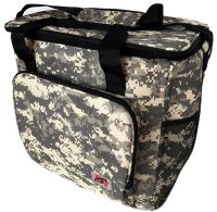 Туристична термосумка Cooling Bag на 32 літри для продуктів напоїв, Похідний термо бокс холодильник 38x25x33см на плече для пікніка Піксельний, Похідний термо бокс холодильник 38x25x33см на плече