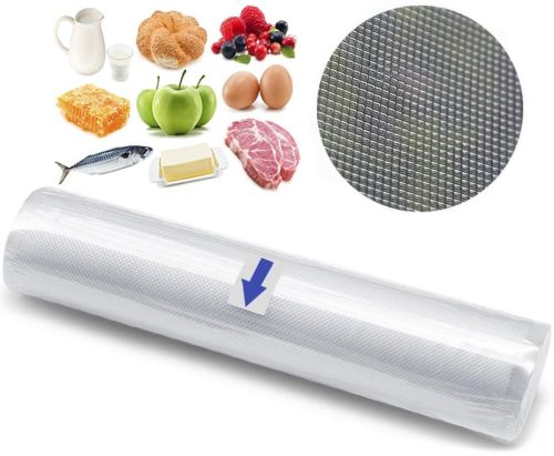 Вакуумні пакети для вакууматора, вакуумного пакувальника 5 м х 30 см у рулоні, плівка 500см x 30см для зберігання харчових продуктів