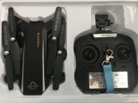Квадрокоптер складной профессиональный D5HW DRONE s9 Phantom Pro с WIFI камерой, Дрон с подсветкой на аккумуляторе Коптер на радиоуправлении 4 DRC V4
