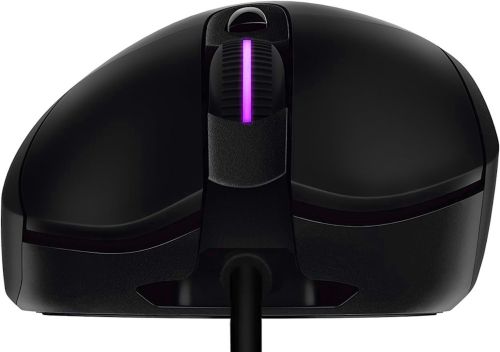 Ігрова комп'ютерна миша Logitech G403 Gaming Mouse дротова USB геймерська мишка з RGB підсвічуванням для ПК комп'ютера і ноутбука G-403 Чорна