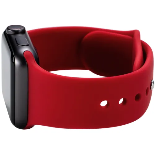 Наручний Смарт годинник Smart Watch T500 спортивний з мікрофоном, тонометром IP67 Aluminium 44mm Розумний годинник з функціями фітнесу та здоров'я Червоні