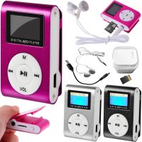 Мини MP3-плеер Toto TPS-02 With Display Earphone портативный медиа плеер с LCD дисплеем и клипсой для крепления MP3 WMA microSD USB 48х28х12 см