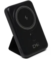 Бездротовий зарядний пристрій King Power Bank WPG-101 10000 mAh зі швидкою зарядкою, портативний зовнішній акумулятор USB повербанк для телефону