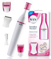 Жіночий Електричний тример Veet Sensitive Precision Expert епілятор для обличчя і тіла, електробритва зі змінними насадками Sweet Sensitive