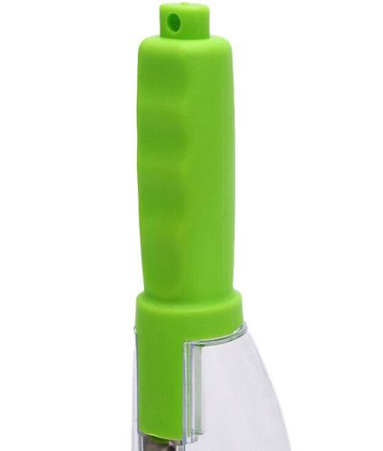 Ручная овощечистка Peeler с контейнером для очисток, вертикальный кухонный нож для чистки и удаления кожуры с овощей и фруктов для кухни 20х5.5 см