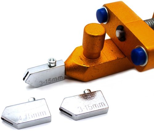 Алмазный стеклорез Glass Cutter Tile JNZ-GC01 2 в 1 роликовый нож резак 3-15 мм ручной инструмент для резки стекла, плитки и керамики AND 96-10