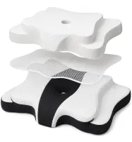 Ортопедична подушка для сну «Метелик» Piluxx Cervical Alignment Pillow LY-1242 — анатомічна подушка з пінопласту з ефектом пам’яті для спини та шиї