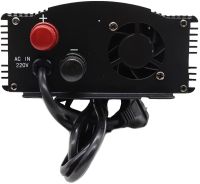 Автомобільний перетворювач інвертор UKC UPS-1300A 12V-220V 1300W автоперетворювач напруги із зарядним від мережі та акумулятора 12В 220В