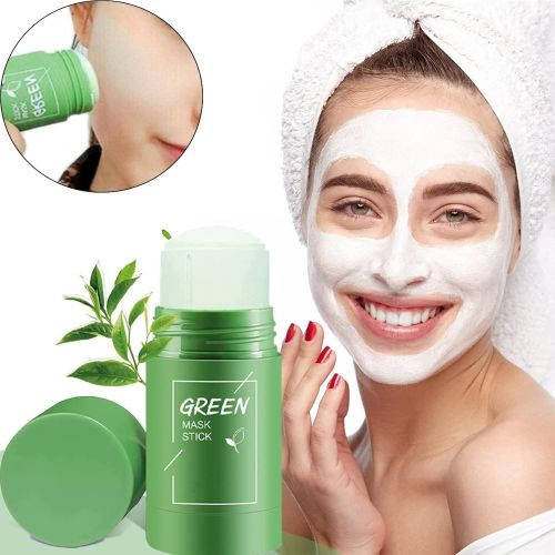 Очищаюча зелена маска для обличчя Nicor Green Mask Stick Maseczka Do Twarzy з органічною глиною і зеленим чаєм для глибокого очищення і звуження пір