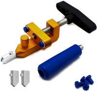 Алмазный стеклорез Glass Cutter Tile JNZ-GC01 2 в 1 роликовый нож резак 3-15 мм ручной инструмент для резки стекла, плитки и керамики AND 96-10