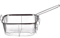 Универсальная сковорода Copper Cook Deep Square Pan Ampowar 24 см с фритюром и пароваркой с крышкой, Антипригарная сковородка фритюрница с дуршлагом
