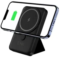 Бездротовий зарядний пристрій King Power Bank WPG-101 10000 mAh зі швидкою зарядкою, портативний зовнішній акумулятор USB повербанк для телефону