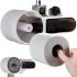 Настенный держатель для туалетной бумаги Wall-Hanging Waterproof Tissuef Box SHH-1, органайзер для хранения салфеток с полкой на стену MAG-736