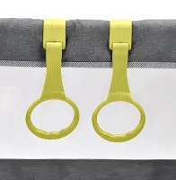 Детский игровой манеж Harmony Comfort HRM-1218 120х180 см игровая зона с москитной сеткой для детских игр, сухой складной бассейн для малышей Серый 