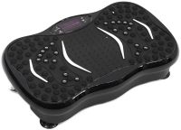 Тренувальна віброплатформа Vibration Platform TSVP1 до 150 кг вібраційний тренажер для зниження ваги, схуднення з еспандерами дисплеєм Bluetooth