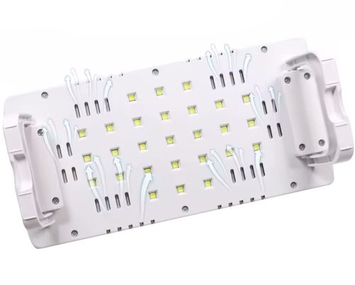 Професійна УФ лампа для манікюру SUN HPL-1 88W з підлокітником для рук, LED/UV сушарка для сушіння гель лаку і гелю для нігтів з таймером