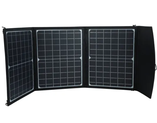 Складна портативна сонячна панель GD-ZD1845 45W 17.8 V на 3 секції з USB для зарядки телефону, Водонепроникна гнучка батарея 45Вт для кемпінгу