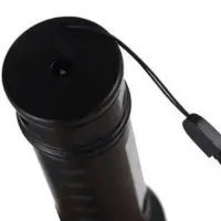 Ручной аккумуляторный фонарик X-Balog BL YW-037 3W с гибкой LED лампой и солнечной панелью Туристический фонарь Power Bank Yawang для кемпинга Черный