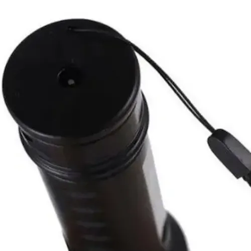 Ручной аккумуляторный фонарик X-Balog BL YW-037 3W с гибкой LED лампой и солнечной панелью Туристический фонарь Power Bank Yawang для кемпинга Черный