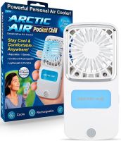 Портативний ручний міні вентилятор Artic Air pocket Chill настільний кондиціонер з зволожувачем, охолоджувачем повітря і LED підсвічуванням 30W USB