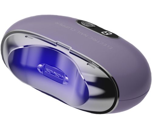 Автоматична електропилка тример для стрижки нігтів R6Y8 Nail Clipper AND263 акумуляторна пилка MAG-654, електричні кусачки з дисплеєм USB