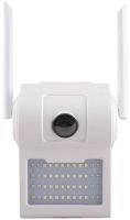 Уличная IP камера видеонаблюдения UKC CAMERA D2 Wi-Fi 2mp с прожектором и удаленным доступом, Камера интерком iCSee с динамиком и микрофоном Белая