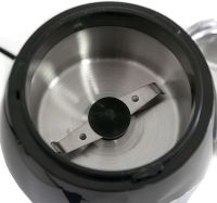 Электрическая кофемолка Domotec MS-1107 150W роторный измельчитель кофейных зерен, орехов и специй, ручная кухонная мельница для кофе MS1107 Серая