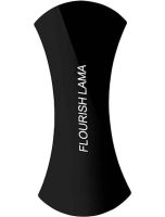 Автомобильный силиконовый держатель липучка подставка для телефона Flourish Lama Black 2в1, Автодержатель коврик на приборную панель машины Черный