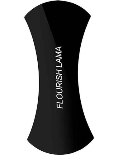 Автомобильный силиконовый держатель липучка подставка для телефона Flourish Lama Black 2в1, Автодержатель коврик на приборную панель машины Черный
