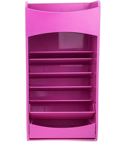 Настільний органайзер Cosmake MAG-891 для зберігання косметики і лаку Lipstick And Nail Polish на 8 полиць, косметична поличка з висувним ящиком