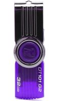 USB Flash 32Gb флешка Kingston DataTraveler DT101 G2 флеш-накопичувач, карта пам'яті, USB-накопичувач для зберігання документів, фото і відео 32Гб
