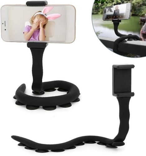 Універсальний гнучкий тримач для телефону з присосками Cute Worm Lazy Phone Holder у вигляді гусениці, Штатив для смартфона і гаджетів на присосках