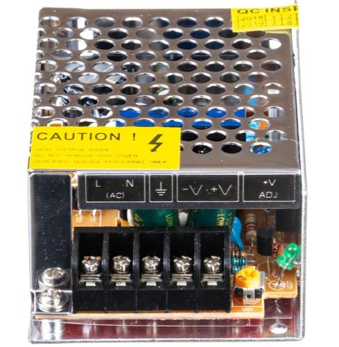 Універсальний блок живлення адаптер Ataba 24V 2A 48W S-48-24 Metall для SMD світлодіодних стрічок моніторів у металевому корпусі на 5 A