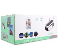 Вулична Автономна WI-FI камера відеоспостереження Solar ABQ-Q1 Full HD з сонячною батареєю, Бездротова IP відеокамера для зовнішнього спостереження