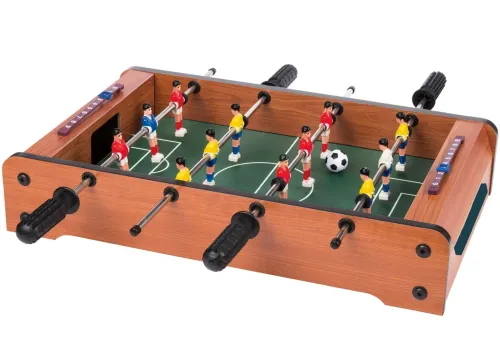 Настольная детская игра футбол Football Champions 2218 по 6 игроков в команде со счетчиком голов, Настольный набор 12 игроков на двоих для детей