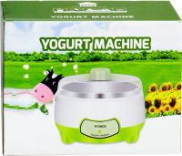 Автоматична йогуртниця Yogurt Maker Machine 15W 1000 мл апарат для приготування 7 видів домашнього йогурту, кисломолочних продуктів від мережі 1 л