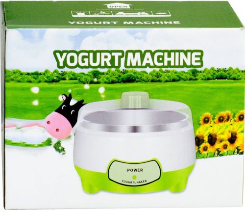 Автоматична йогуртниця Yogurt Maker Machine 15W 1000 мл апарат для приготування 7 видів домашнього йогурту, кисломолочних продуктів від мережі 1 л