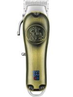 Професійна машинка для стрижки волосся VGR V-658 4 насадки чоловіча акумуляторна машинка для окантовки бороди з функцією тримера і LCD дисплеєм