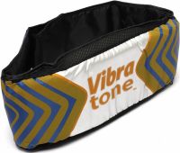 Масажний пояс для схуднення Vibra Tone 12W електричний пояс-масажер для живота, боків і стегон, антицелюлітний вібромасажер з пультом управління