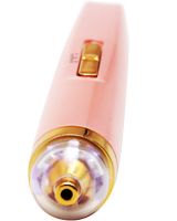 Фрезер для манікюру і педикюру Flawless Salon Nails бездротовий апарат для зняття гель-лаку з нігтів, портативна машинка з насадками USB рожева